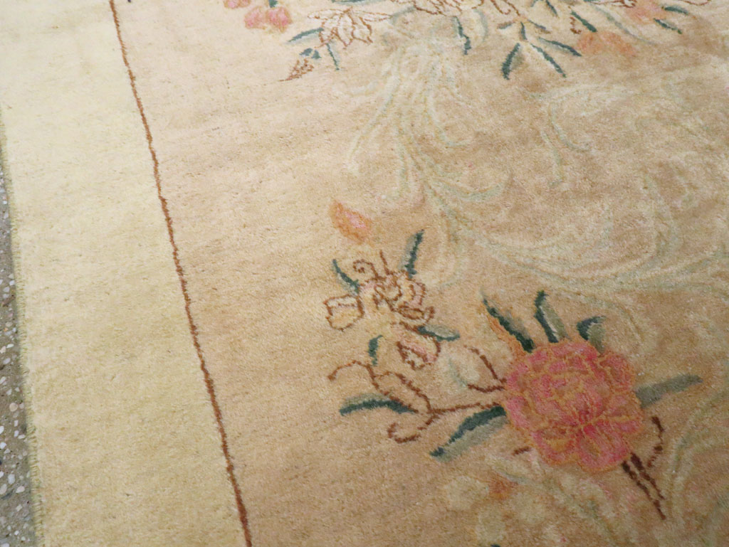 Antique Persian Kerman Runner, No.9551 - Gsblank