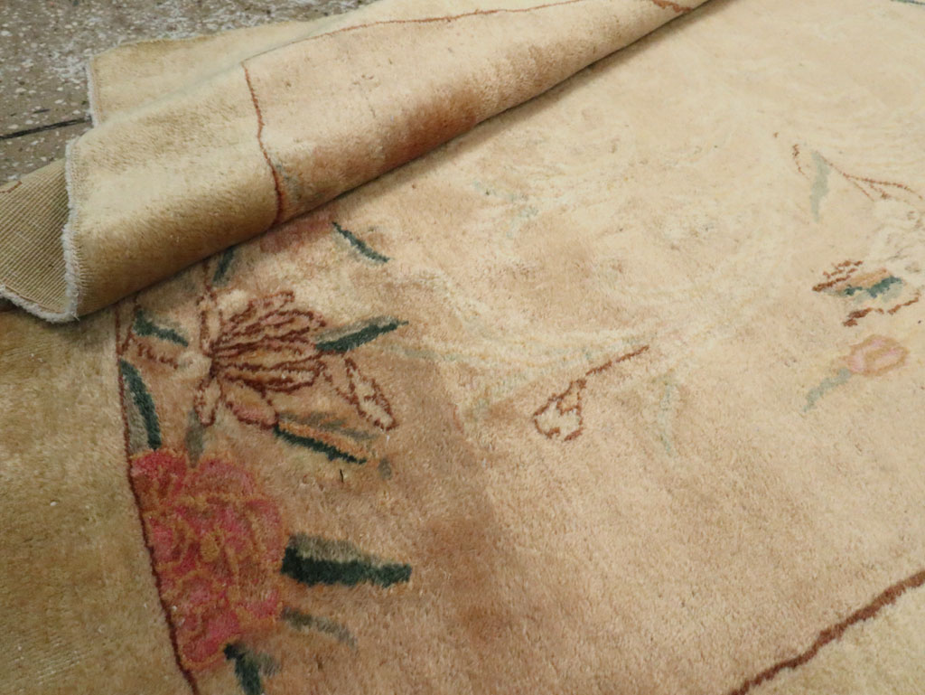 Antique Persian Kerman Runner, No.9551 - Gsblank