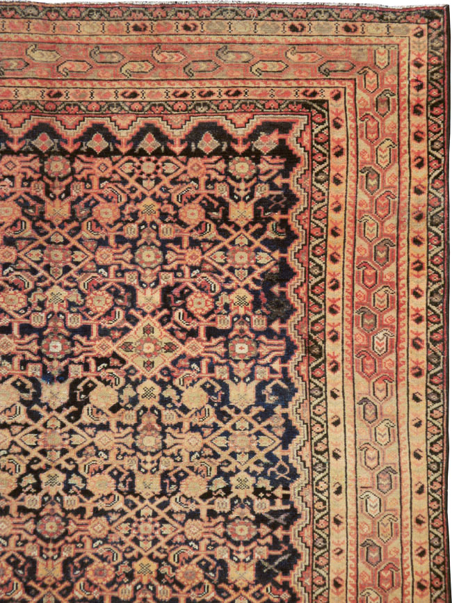 Antique Persian Malayer Gallery Carpet, No.9577 - Gsblank