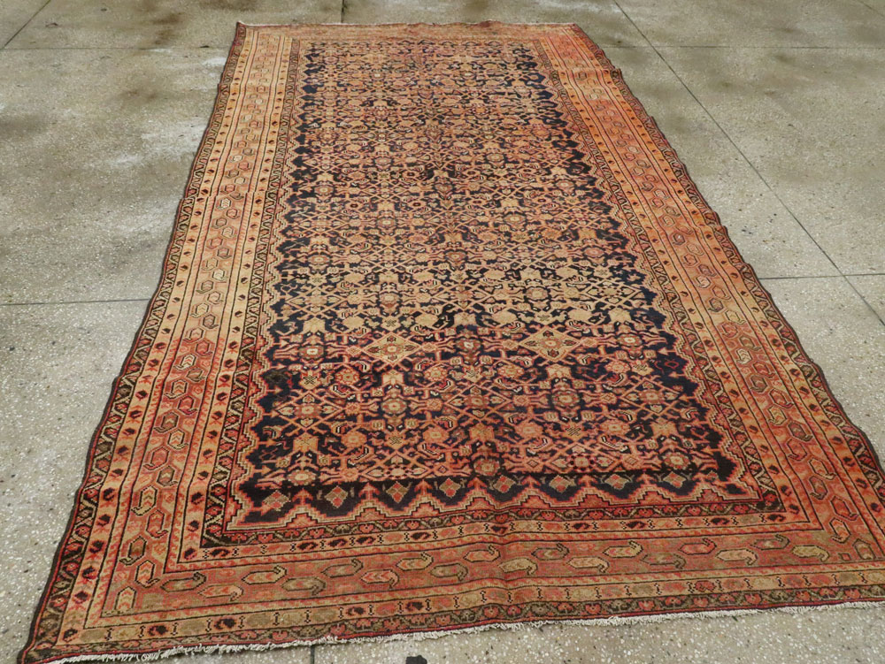 Antique Persian Malayer Gallery Carpet, No.9577 - Gsblank