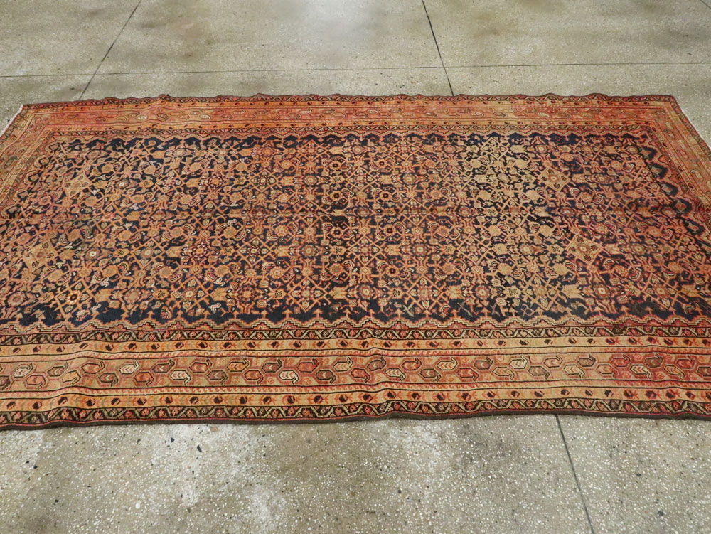 Antique Persian Malayer Gallery Carpet, No.9577 - Gsblank