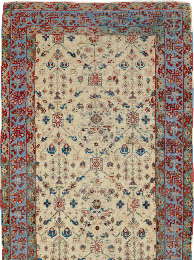 Antique Persian Mahal Runner, No.9585 - Gsblank