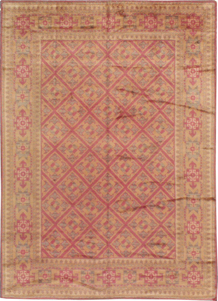 Vintage Austrian Continental Carpet, No.9595 - Gsblank