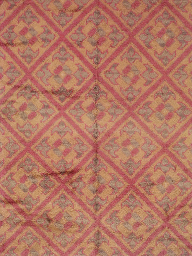 Vintage Austrian Continental Carpet, No.9595 - Gsblank