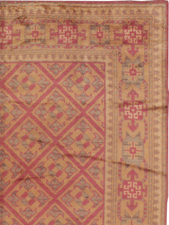 Vintage Austrian Continental Carpet, No.9595 - Gsblank