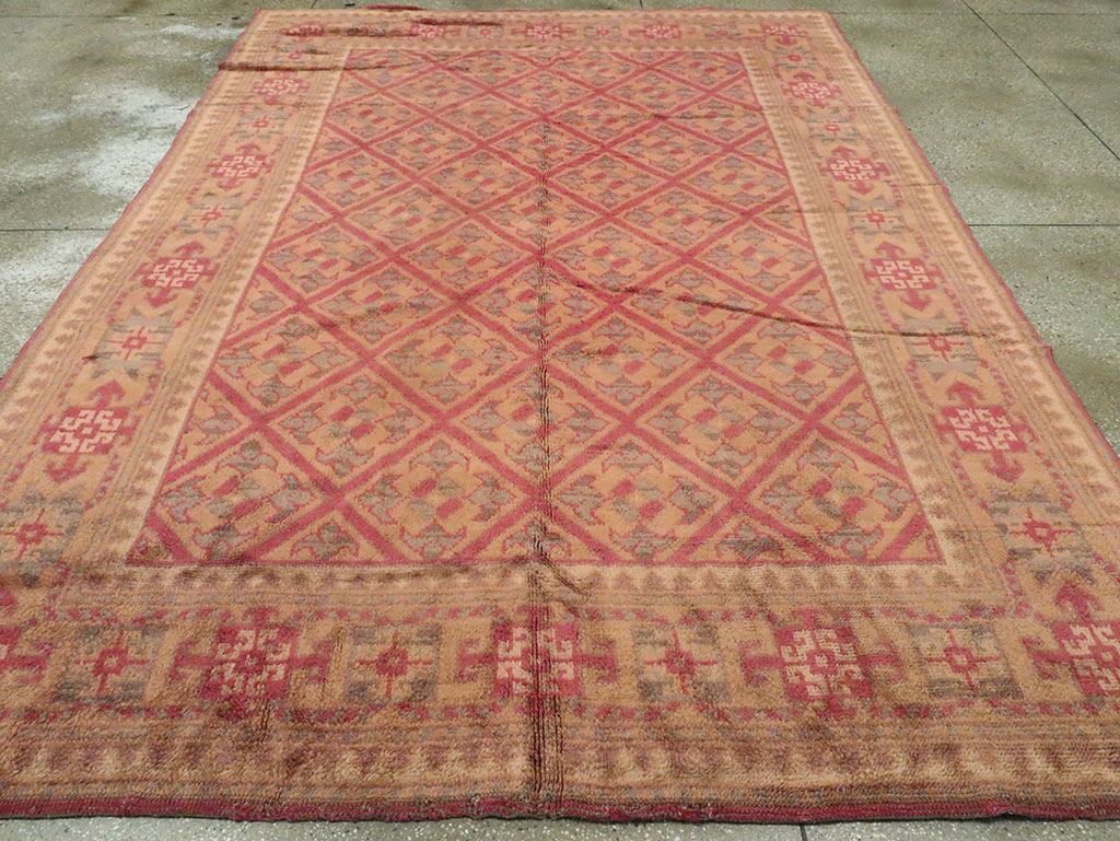 Vintage Austrian Continental Carpet, No.9595 - Gsblank