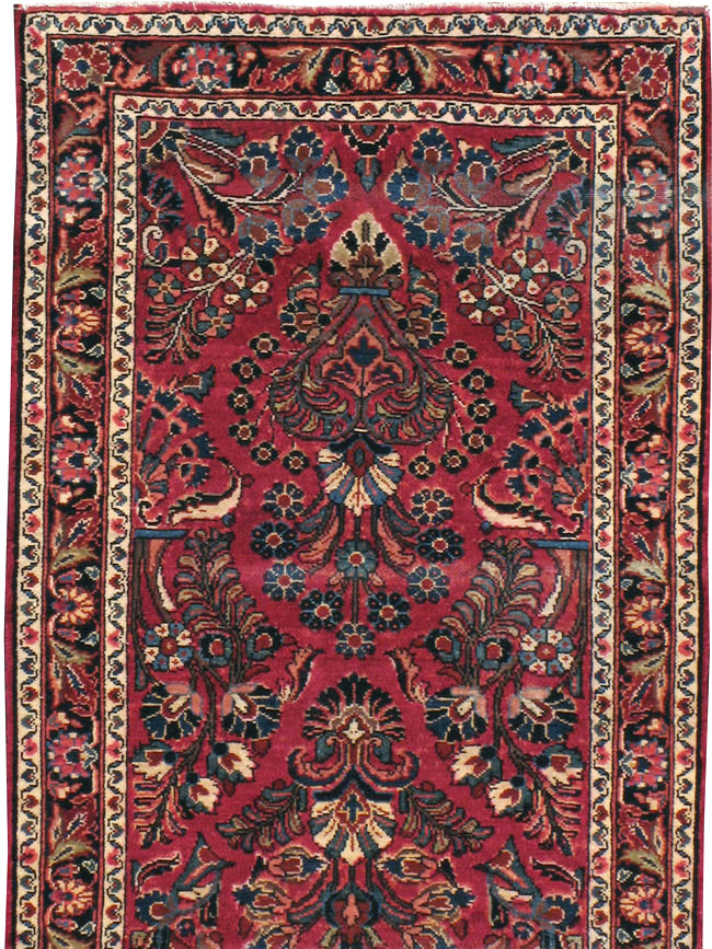 Antique Persian Lilihan Long Runner, No.9596 - Gsblank