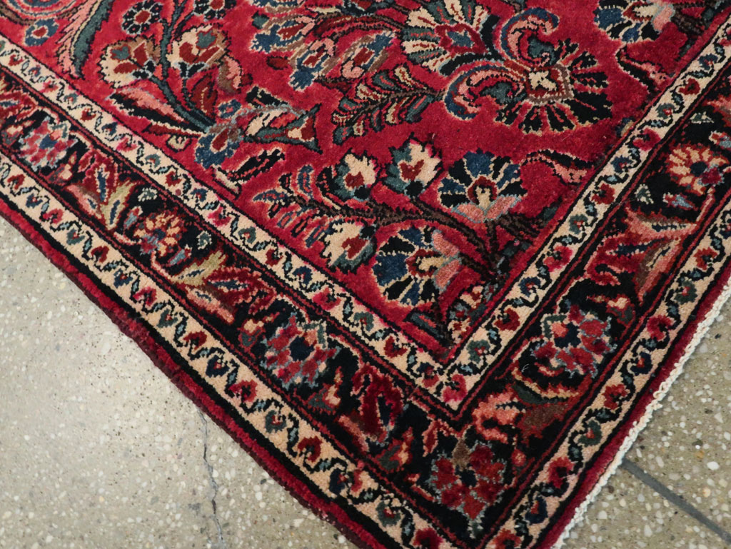 Antique Persian Lilihan Long Runner, No.9596 - Gsblank