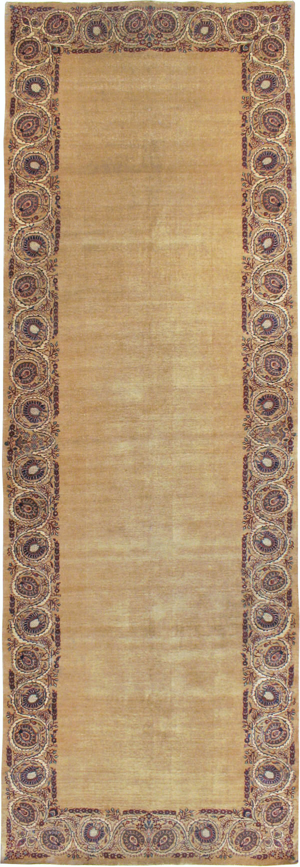 Antique Persian Mashad Gallery Rug, No.9600 - Gsblank