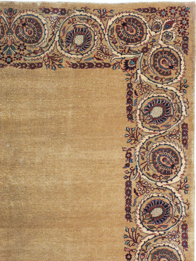 Antique Persian Mashad Gallery Rug, No.9600 - Gsblank