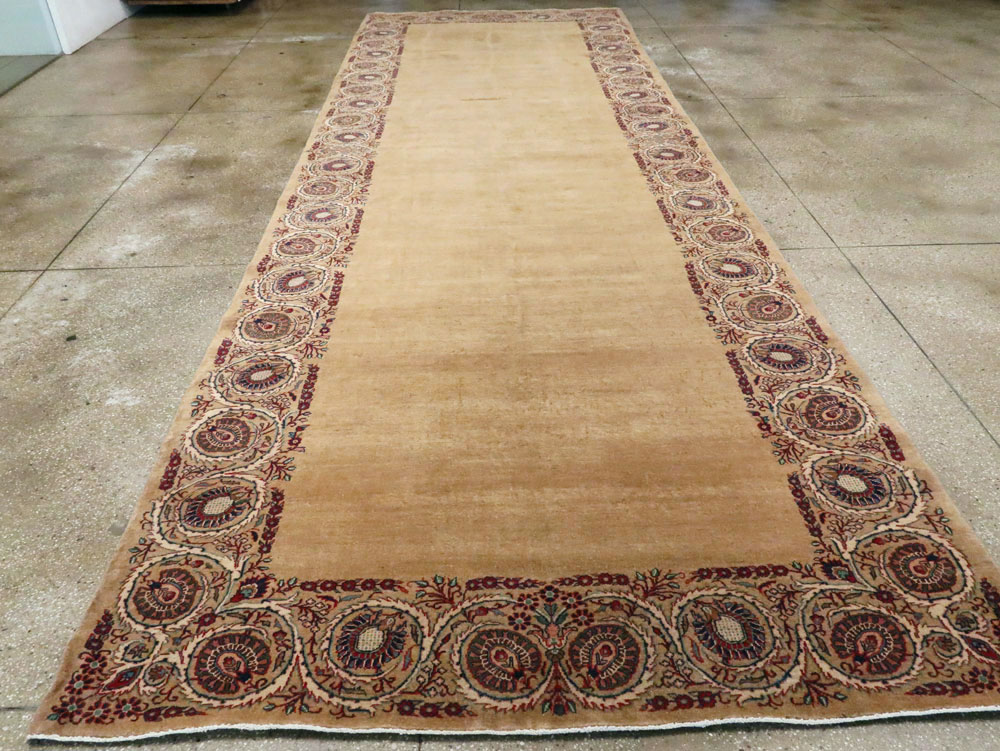 Antique Persian Mashad Gallery Rug, No.9600 - Gsblank