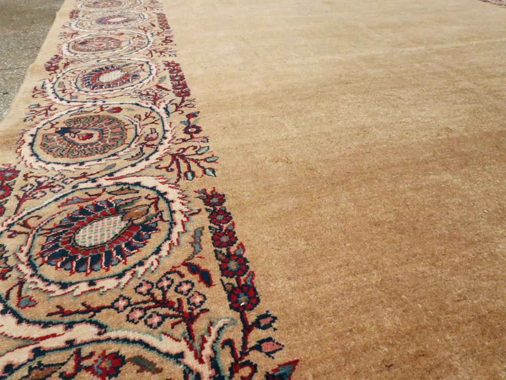 Antique Persian Mashad Gallery Rug, No.9600 - Gsblank