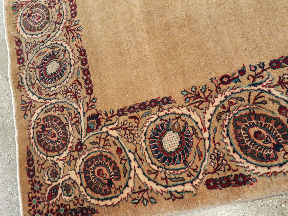 Antique Persian Mashad Gallery Rug, No.9600 - Gsblank