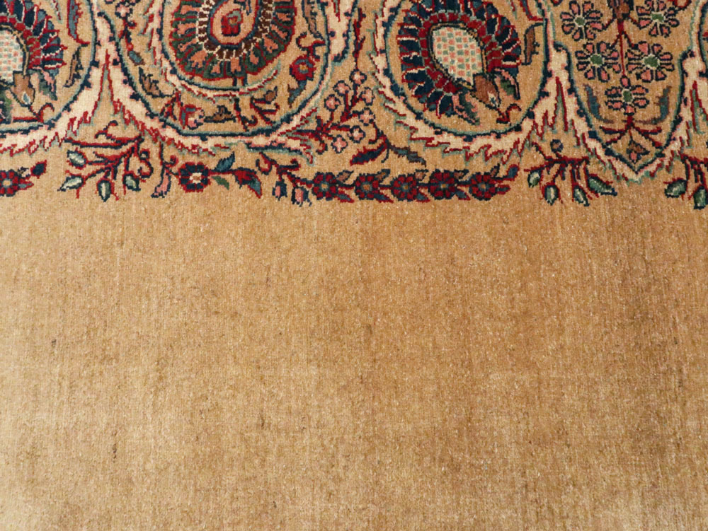 Antique Persian Mashad Gallery Rug, No.9600 - Gsblank