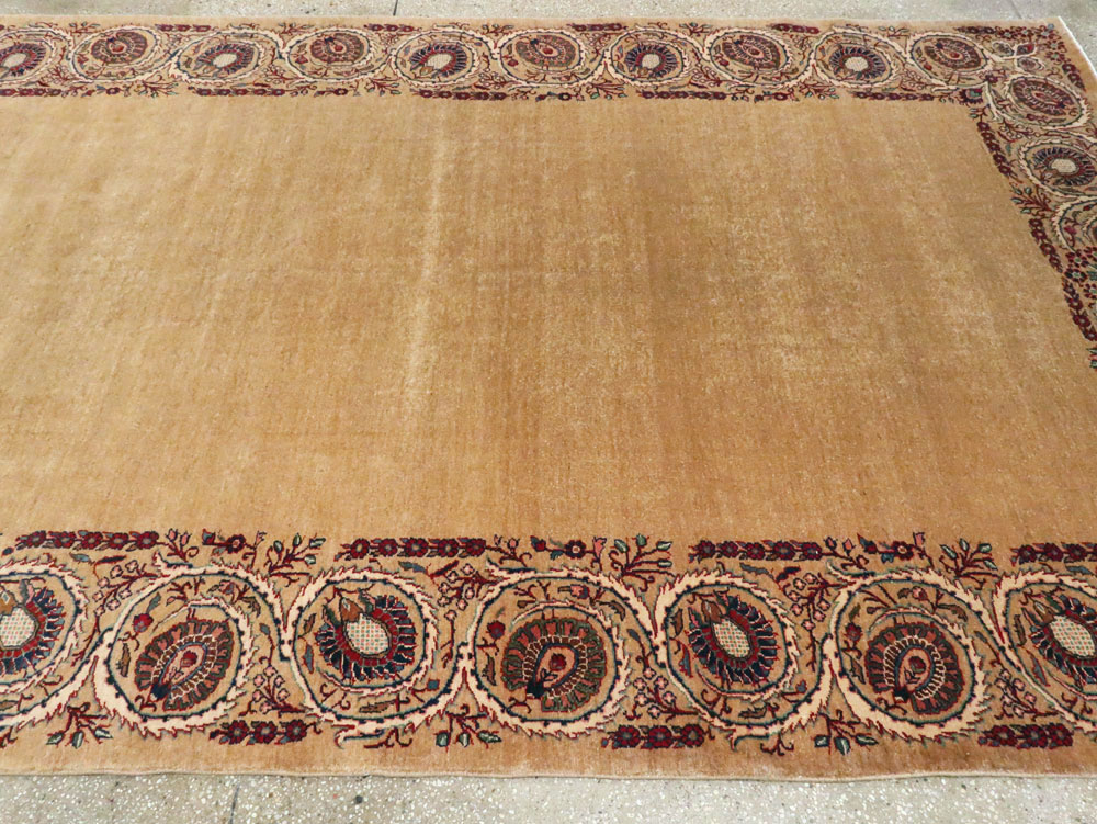 Antique Persian Mashad Gallery Rug, No.9600 - Gsblank