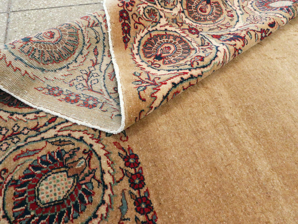 Antique Persian Mashad Gallery Rug, No.9600 - Gsblank