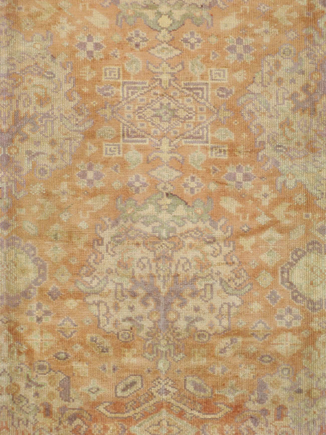Antique Oushak Square Carpet, No.9603 - Gsblank