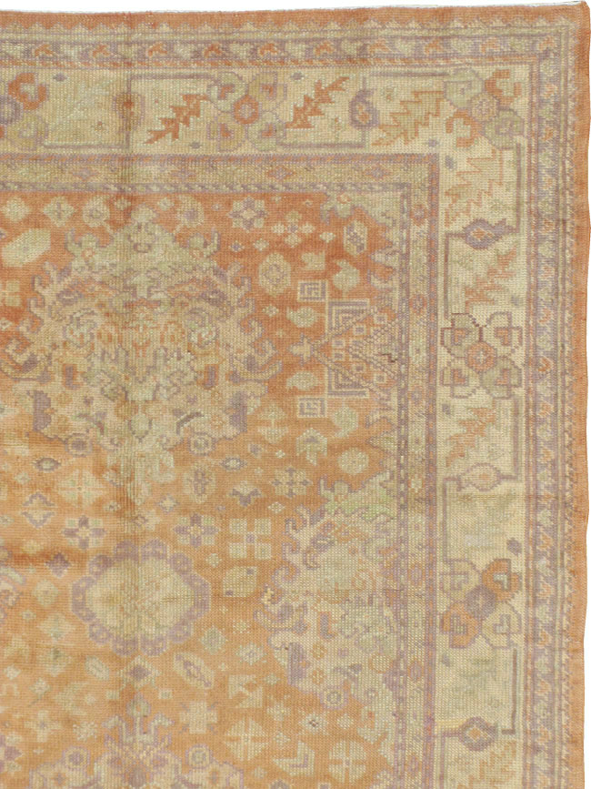 Antique Oushak Square Carpet, No.9603 - Gsblank