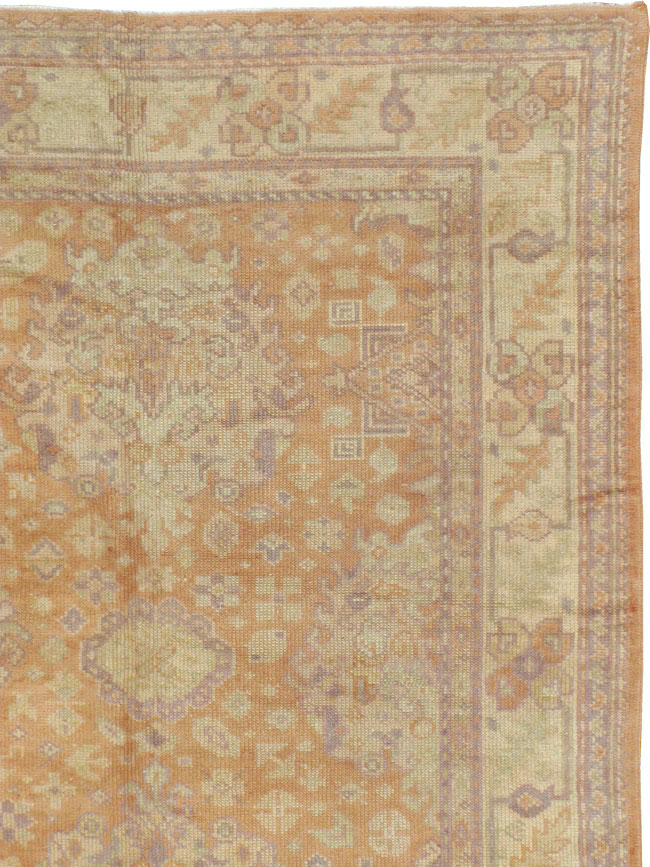 Antique Oushak Square Carpet, No.9603 - Gsblank