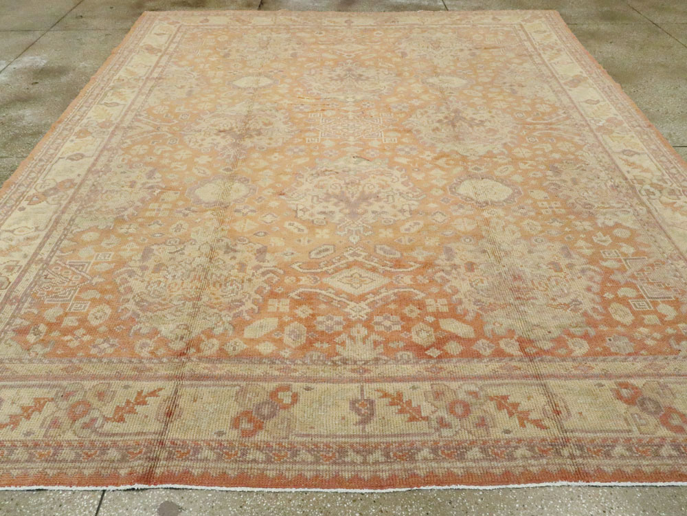 Antique Oushak Square Carpet, No.9603 - Gsblank