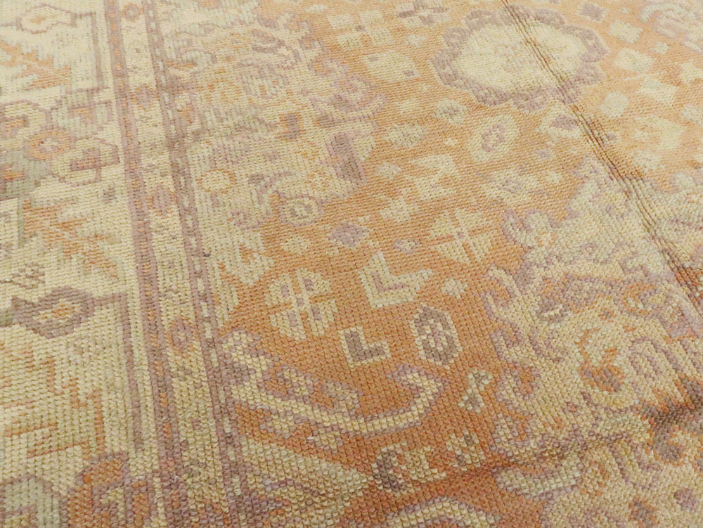 Antique Oushak Square Carpet, No.9603 - Gsblank