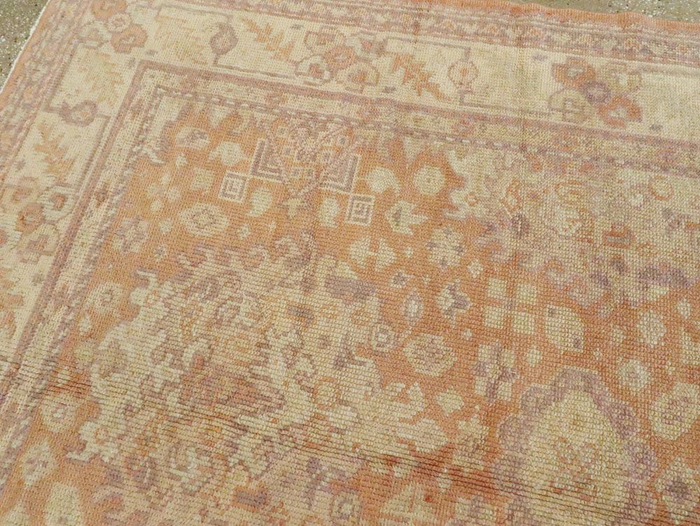 Antique Oushak Square Carpet, No.9603 - Gsblank