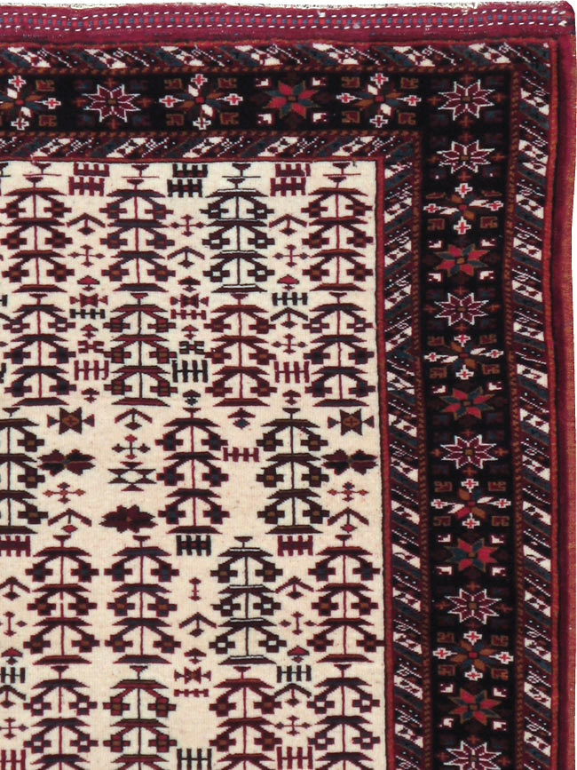 Vintage Persian Qashqai Carpet, No.9616 - Gsblank
