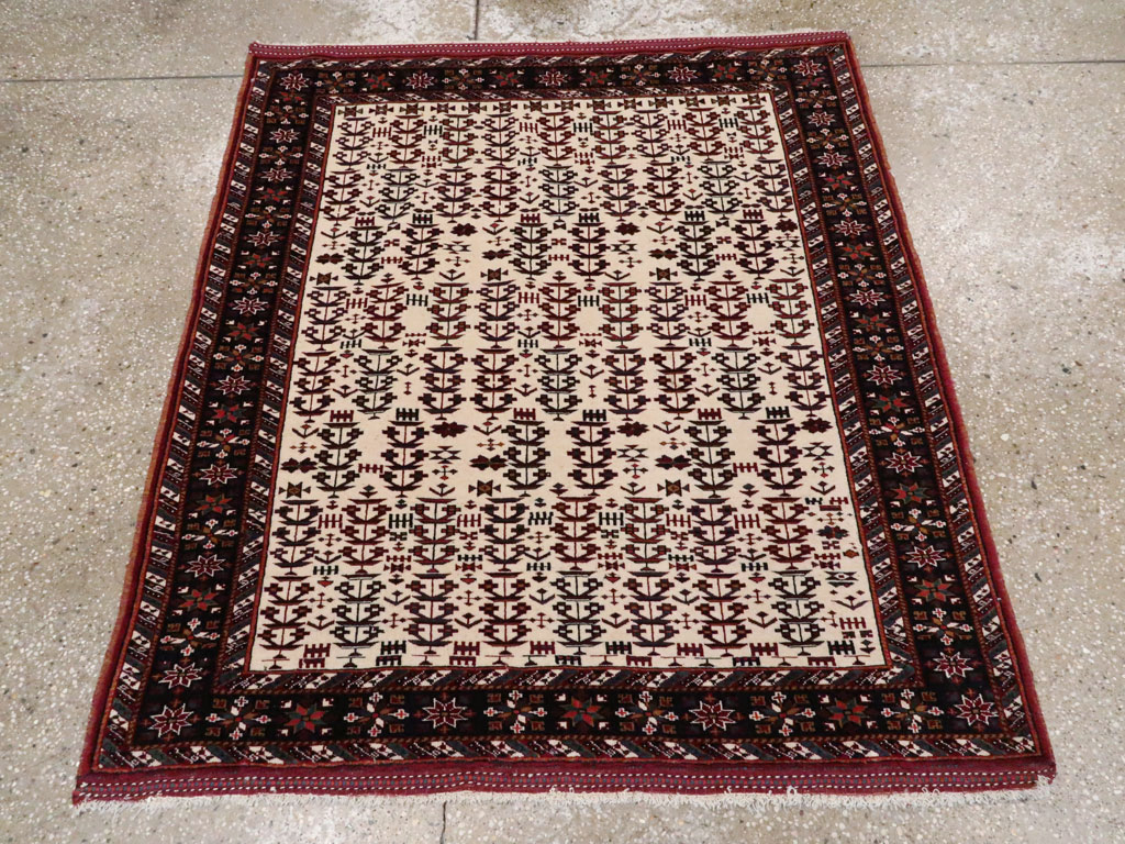 Vintage Persian Qashqai Carpet, No.9616 - Gsblank