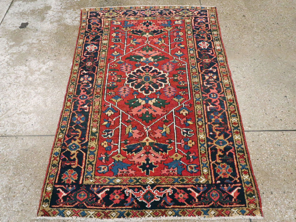 Antique Persian Karajeh Rug, No.9647 - Gsblank