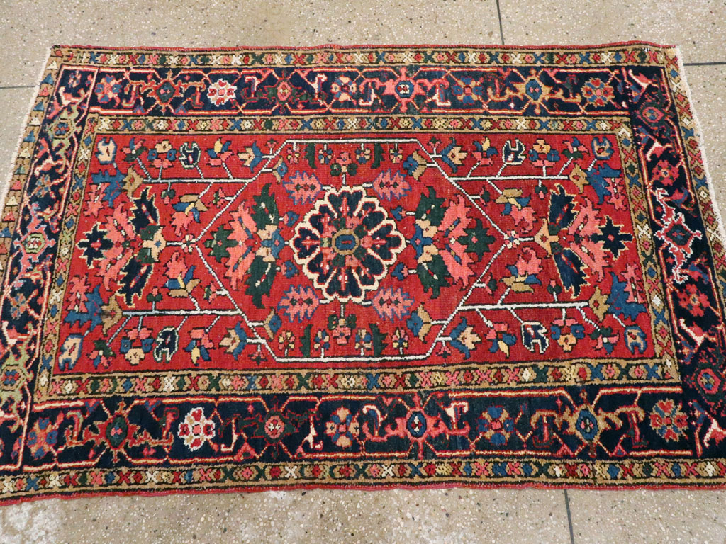 Antique Persian Karajeh Rug, No.9647 - Gsblank