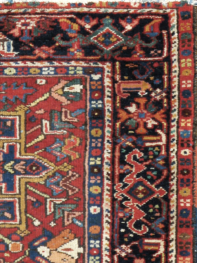 Antique Persian Karajeh Rug, No.9649 - Gsblank