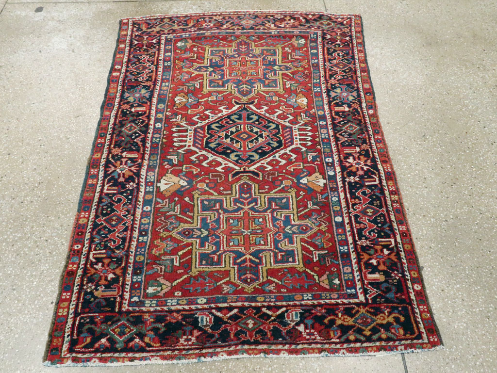 Antique Persian Karajeh Rug, No.9649 - Gsblank