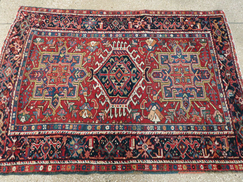 Antique Persian Karajeh Rug, No.9649 - Gsblank