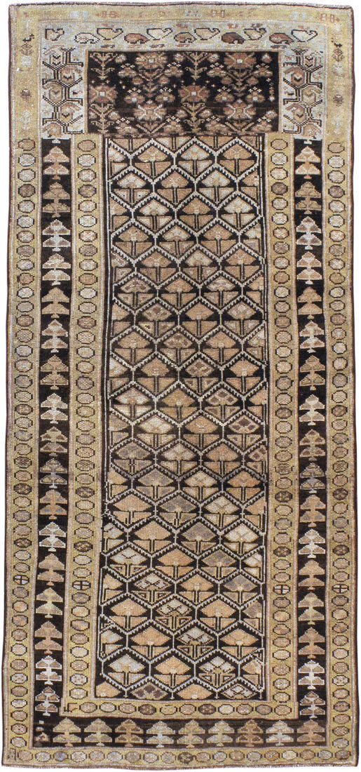Antique Persian Kurdish Rug, No.9656 - Gsblank