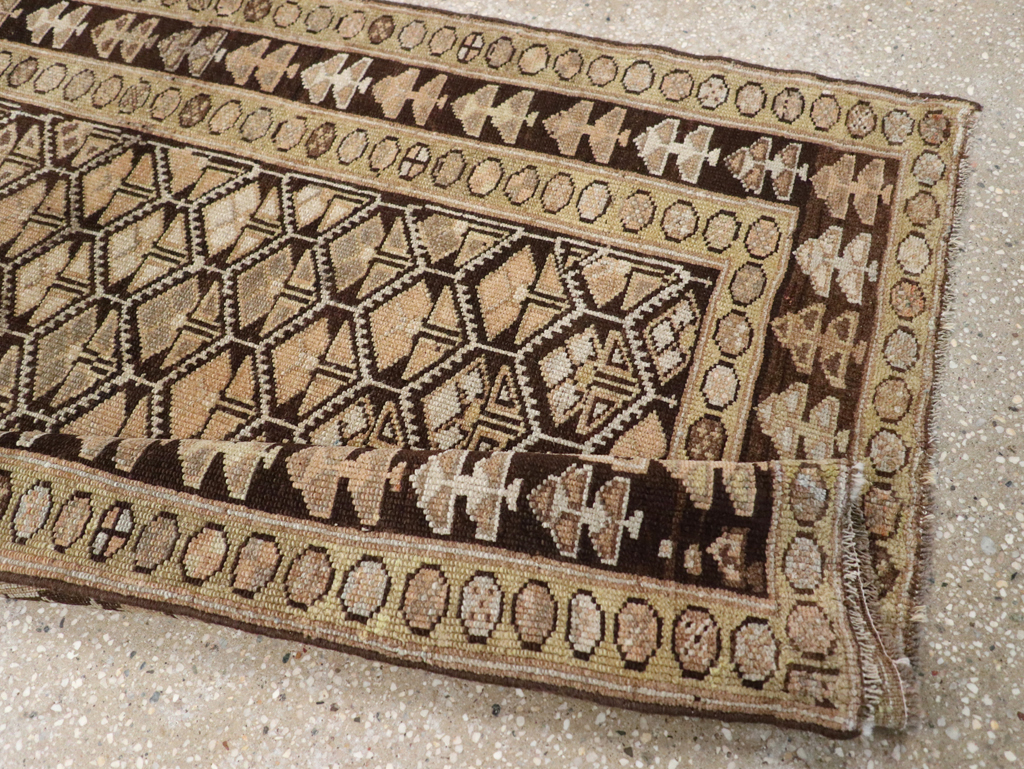 Antique Persian Kurdish Rug, No.9656 - Gsblank