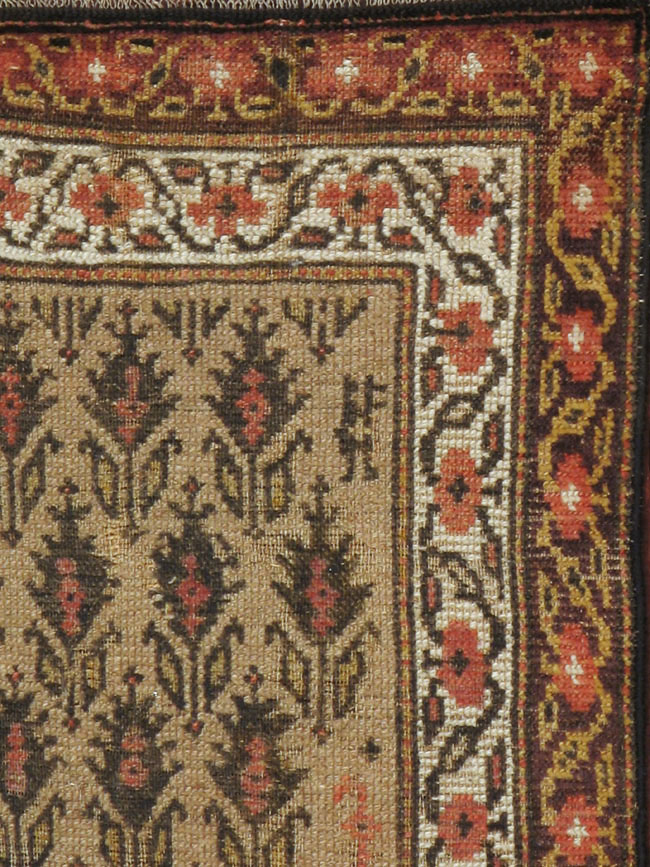 Antique Persian Kurdish Rug, No.9657 - Gsblank