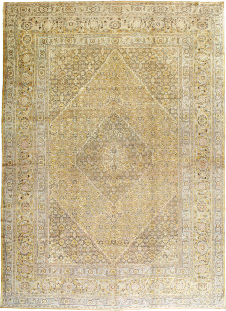 Antique Persian Tabriz Carpet, No.9669 - Gsblank