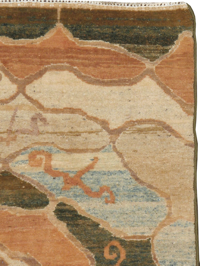 Vintage Indian Lahore Rug, No.9725 - Gsblank