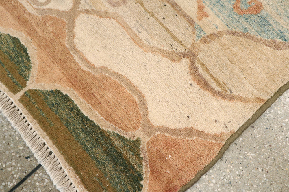 Vintage Indian Lahore Rug, No.9725 - Gsblank