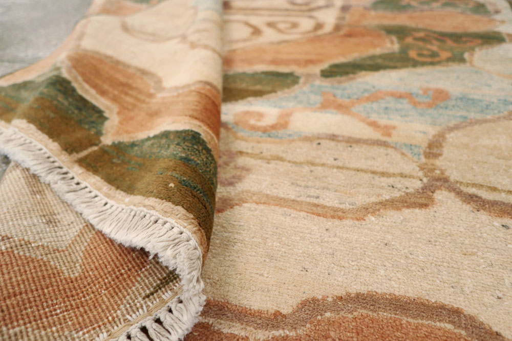 Vintage Indian Lahore Rug, No.9725 - Gsblank