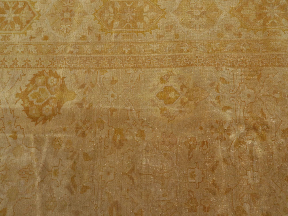 Antique Indian Lahore Square Carpet, No.9726 - Gsblank