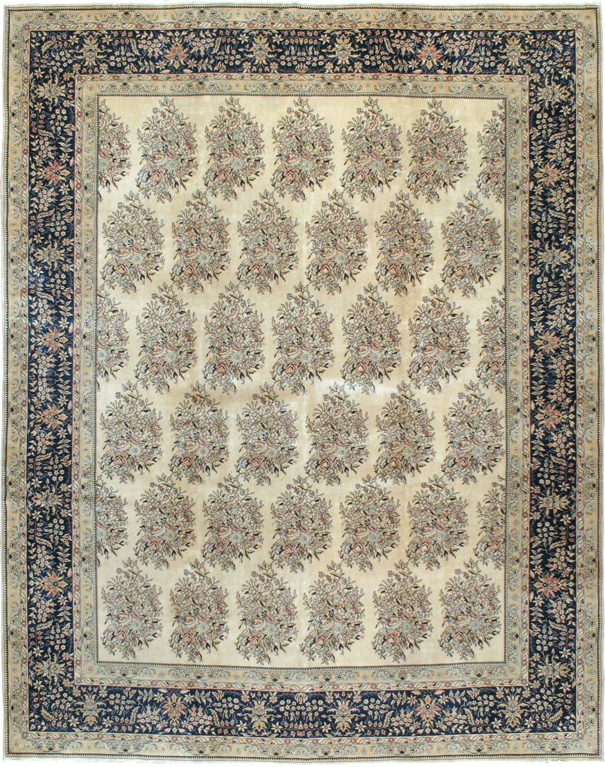 Semi-Antique Tabriz Carpet, No.9735 - Gsblank