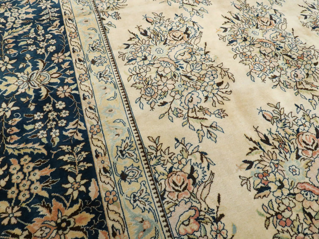 Semi-Antique Tabriz Carpet, No.9735 - Gsblank