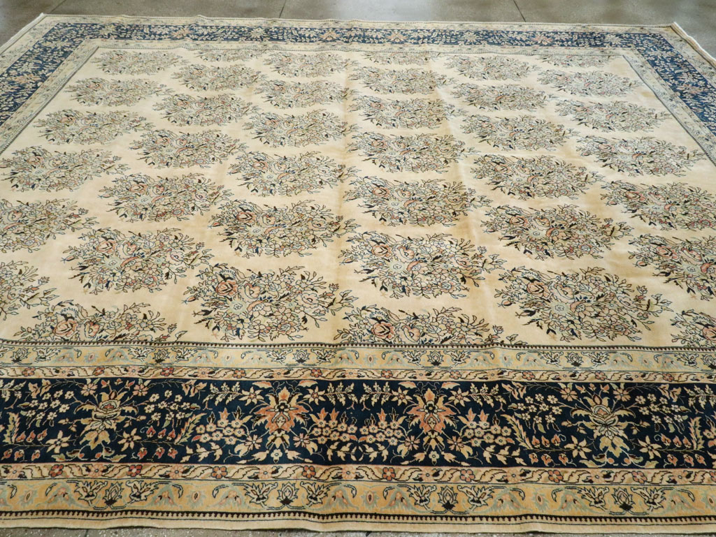 Semi-Antique Tabriz Carpet, No.9735 - Gsblank