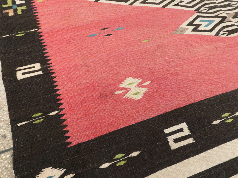 Vintage Navajo Kilim, No.9778 - Gsblank