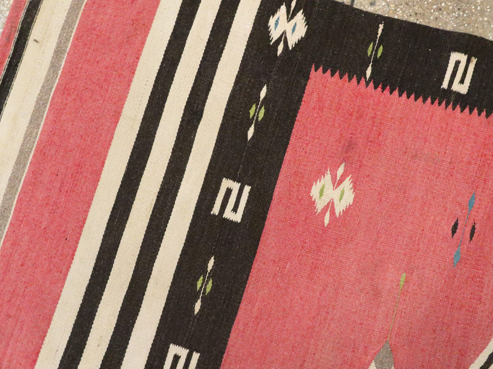 Vintage Navajo Kilim, No.9778 - Gsblank