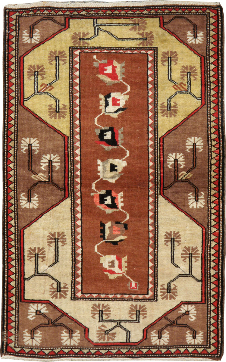 Vintage Turkish Anatolian Rug, No.9827 - Gsblank