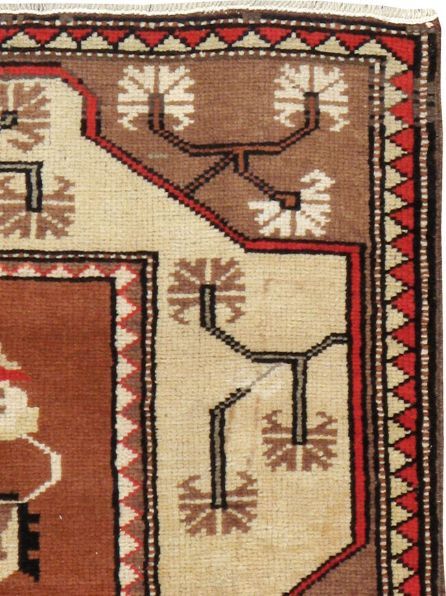 Vintage Turkish Anatolian Rug, No.9827 - Gsblank