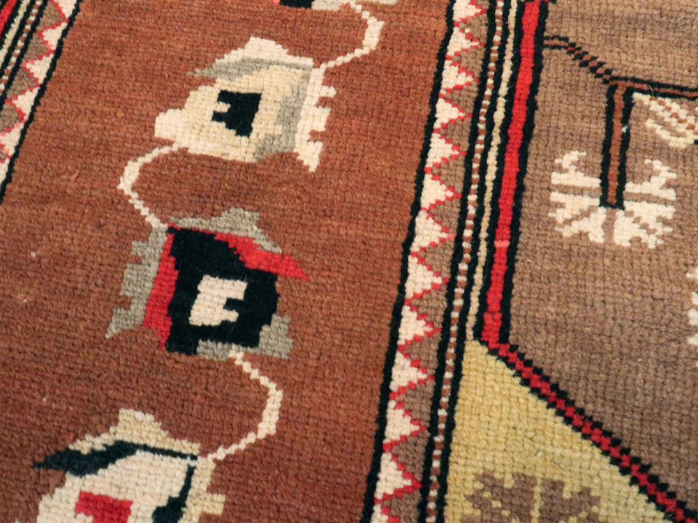 Vintage Turkish Anatolian Rug, No.9827 - Gsblank