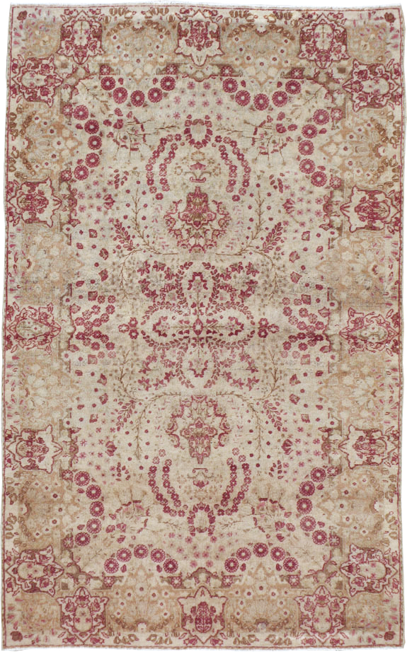 Antique Persian Lavar Kerman Rug, No.9830 - Gsblank